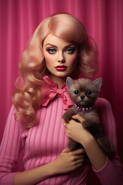 Barbie-Modell-Mode