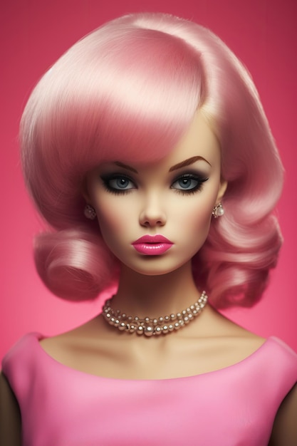 Foto barbie-modell-mode