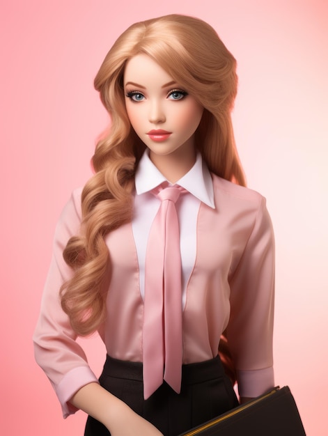 Barbie niña colegiala