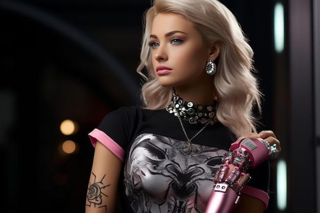 Barbie-Puppe Die Cyborg-Fashionista