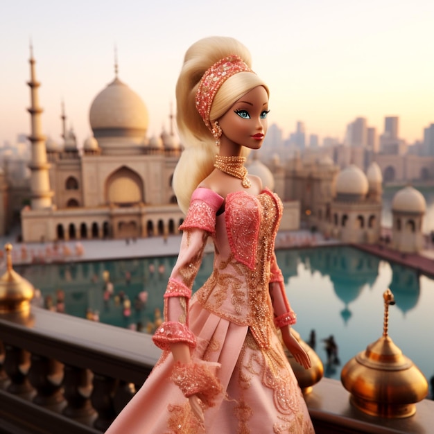 Barbie's Cultural Odyssey Abrazando los viajes por el mundo y apreciando los recuerdos