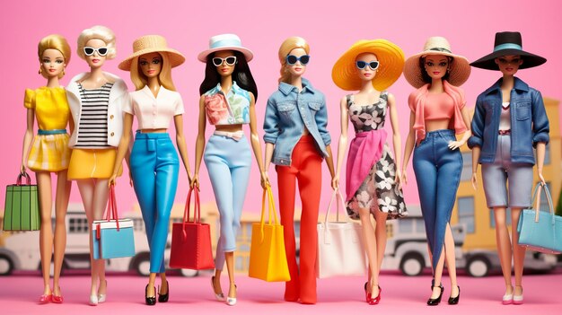 Foto barbie shopaholic outfit de verão à moda