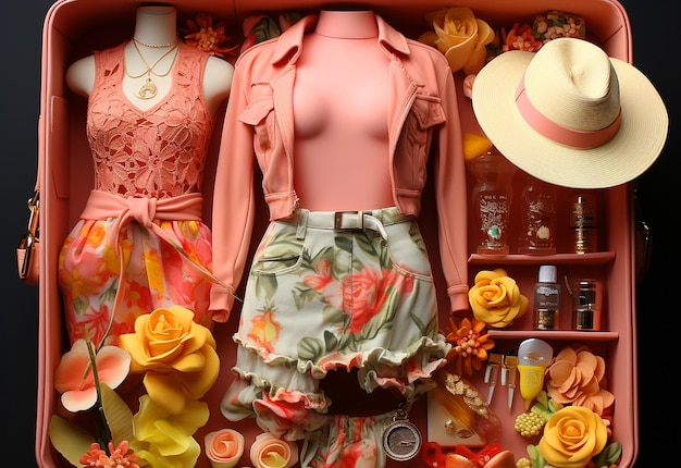 Barbie Shopaholic Summer Trendy Outfit muito detalhado