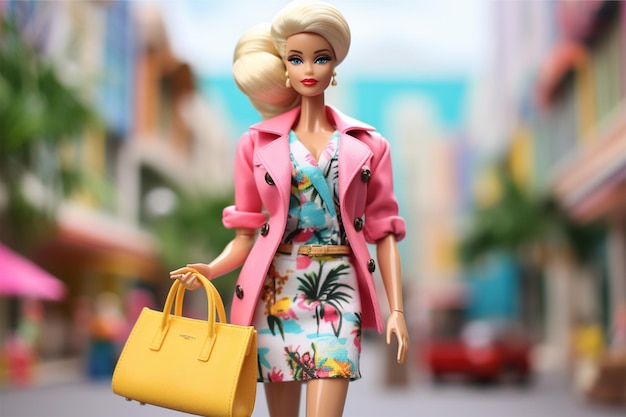 Barbie Shopaholic Summer Trendy Outfit