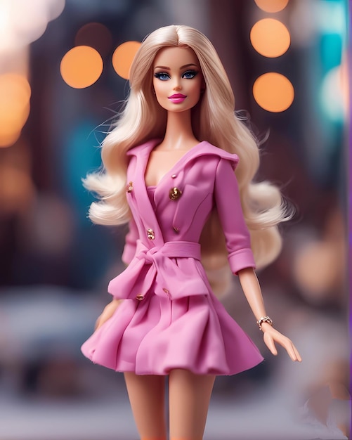 Barbie Trendy Outfit sexy Rosa