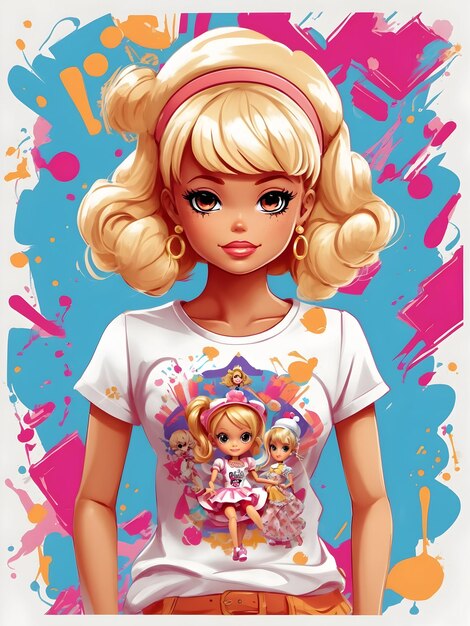 Barbie usa nova jaqueta longa Standing With HerHusban