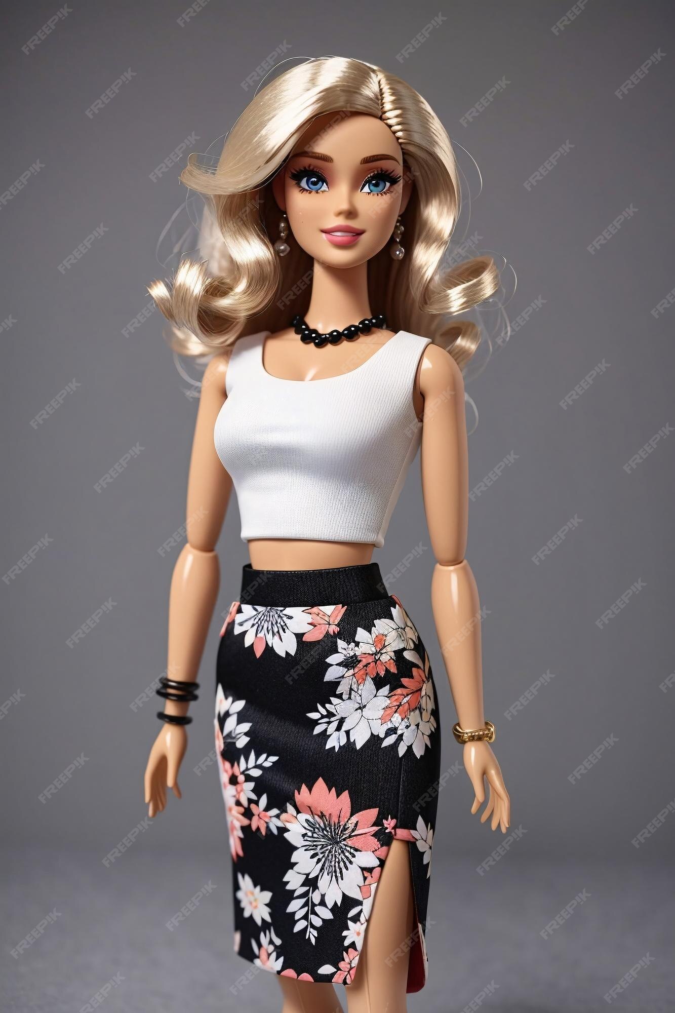 Como Fazer Blusa e Saia Para Barbie