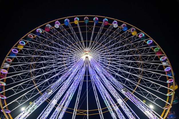 Barcares no mercado de natal da frança