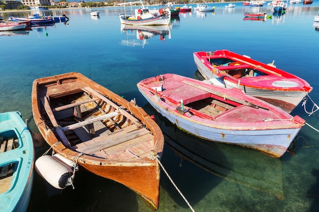 Foto barco grecia
