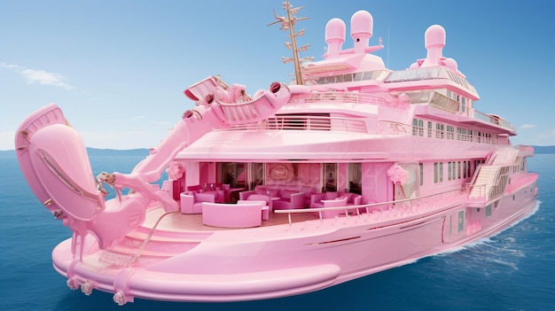 Barco de lujo Barbie