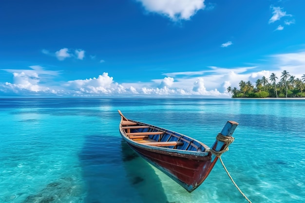 Barco no Oceano