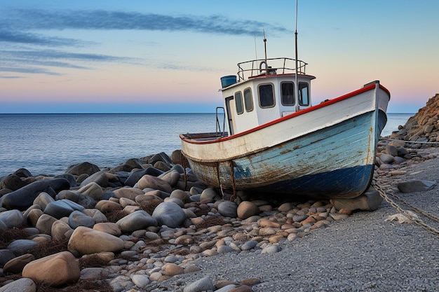 Un barco de pesca llamado The Shamrock