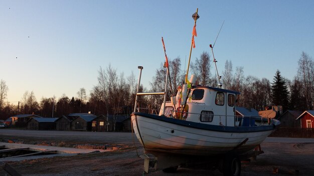 Barco en la playa