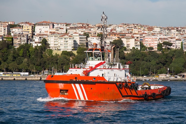 Barco de seguridad costera