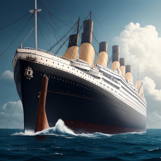 El barco Titanic AI