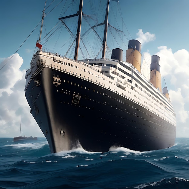 El barco Titanic AI