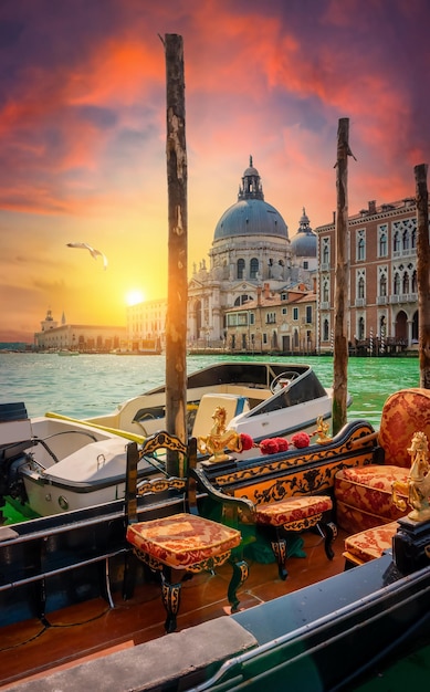 Barcos cerca de Santa Maria della Salute