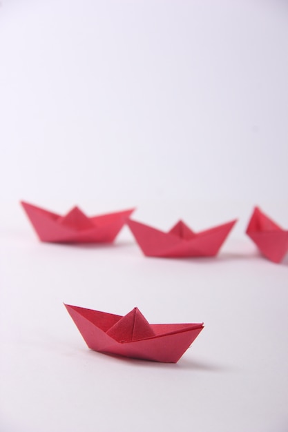 Barcos de papel