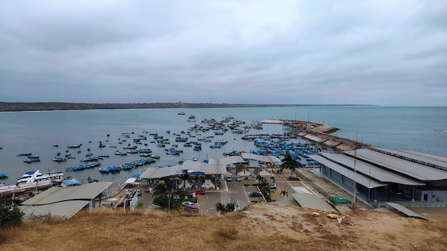 Barcos de pesca no porto