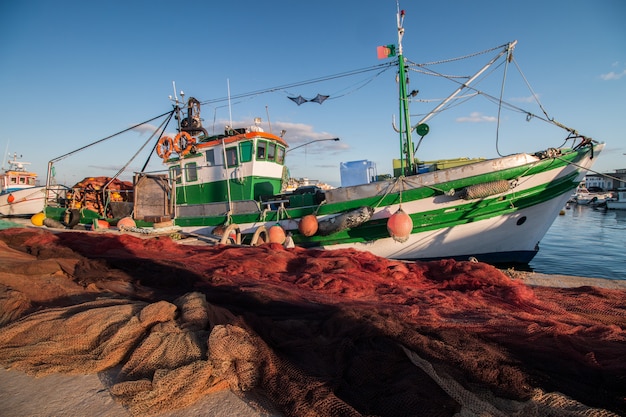 Barcos de pesca tradicionais