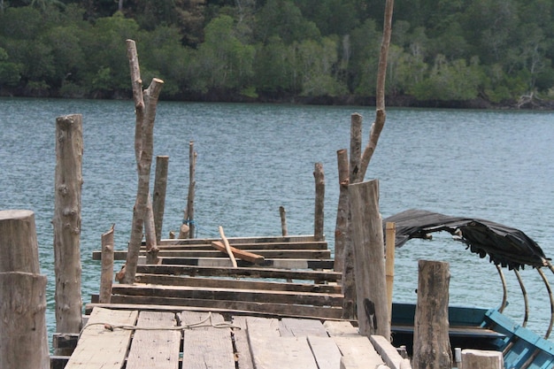 Barcos e praias em Andamans