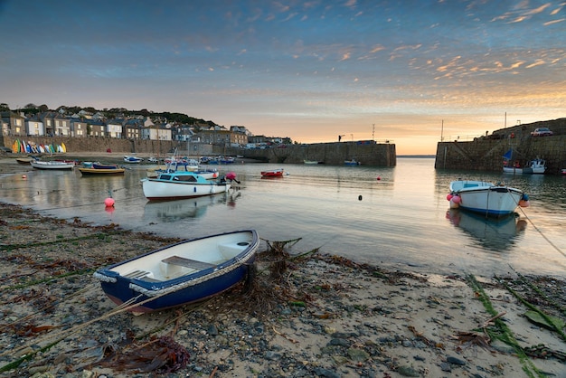 Barcos en Mousehole