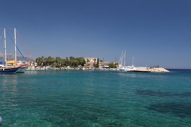 Barcos na cidade de Datca