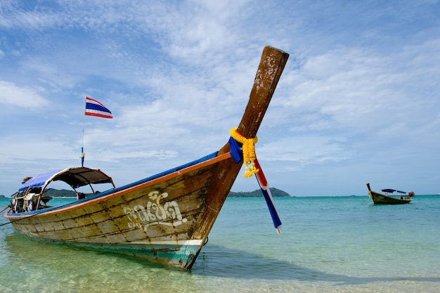 Barcos de pesca de madera