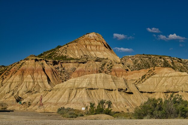 Bardenas Reales Halbwüsten-Naturregion in Navarra, Spanien