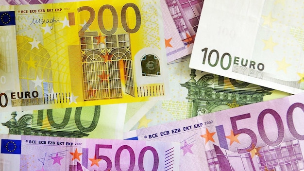 Bargeldbanknoten und Währungsgeldillustration