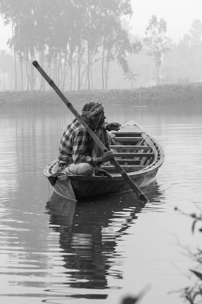 el barquero flotante