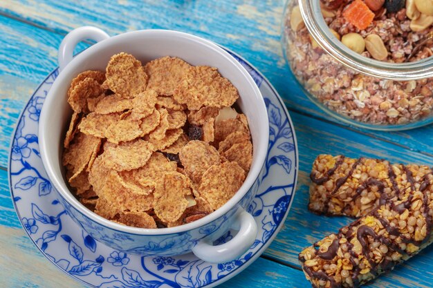 Barra de granola y cereales