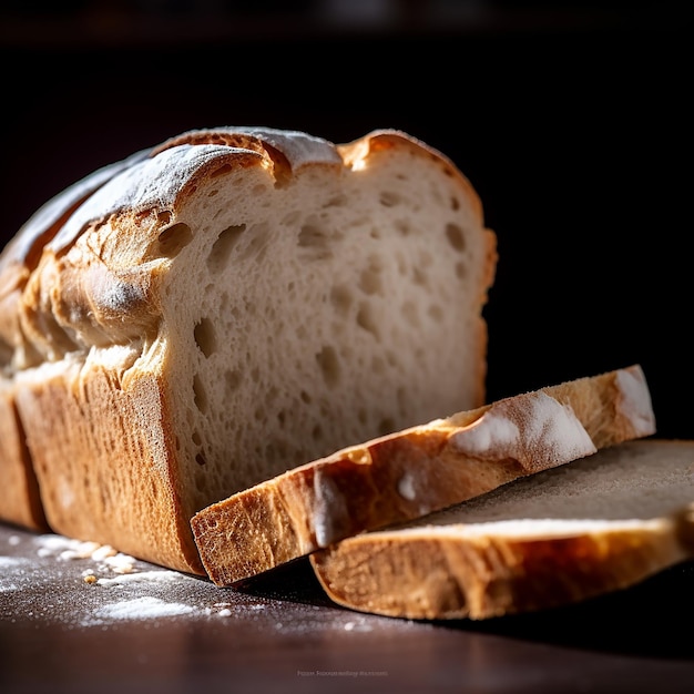 una barra de pan con el número 1 en la parte inferior.