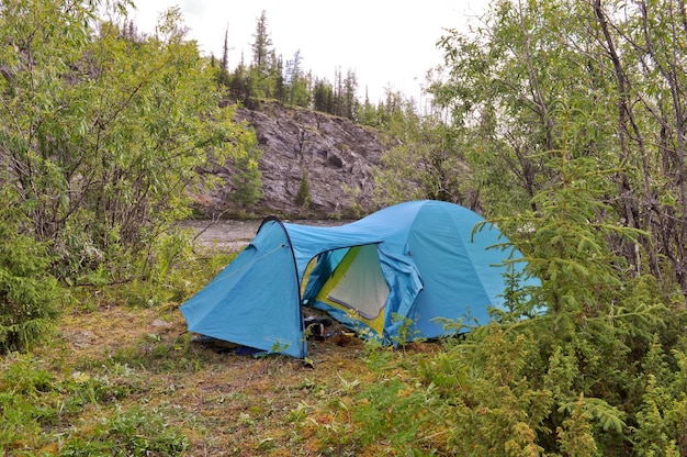 barraca de camping