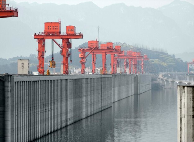 Barragem das três gargantas, na china