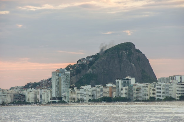 Barrio de copacabana en rio de janeiro