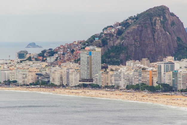 Barrio de copacabana en rio de janeiro