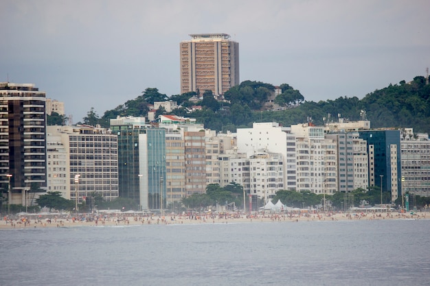 Barrio de copacabana en rio de janeiro