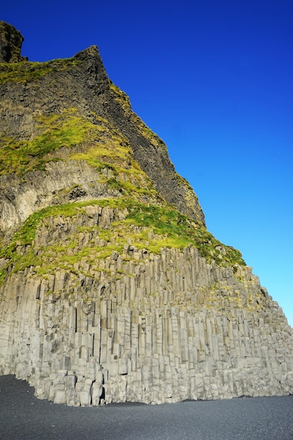 Basaltfelsen am Reynisfjara Black Beach in Island