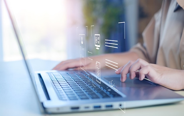 Base de datos de documentación en línea y automatización de procesos para administrar archivos de manera eficiente Tecnología empresarial del sistema de gestión de documentos