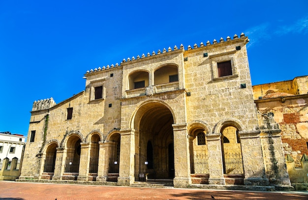 Basílica da Catedral de Santa Maria la Menor em Santo Domingo Patrimônio Mundial da Unesco em Dominicana