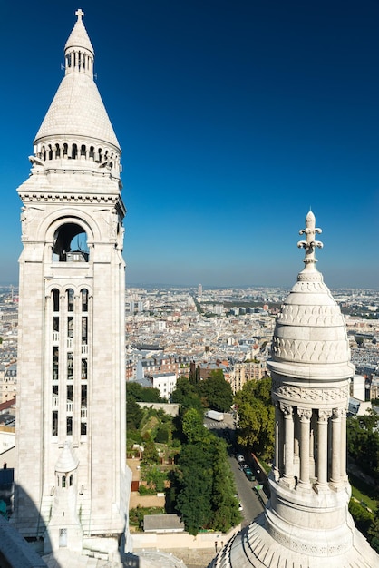 Basílica de SacreCoeur em Montmartre Paris