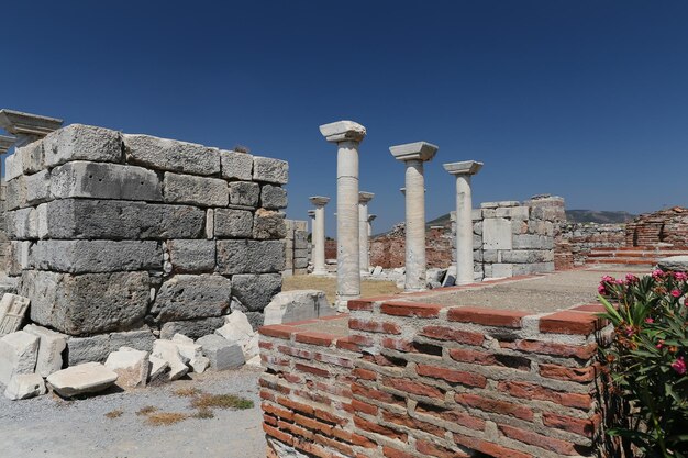 Basílica de São João na cidade de Selcuk Izmir Turquia