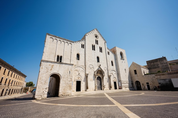 Basílica de São Nicolau na Igreja Católica de Bari Puglia Sul da Itália