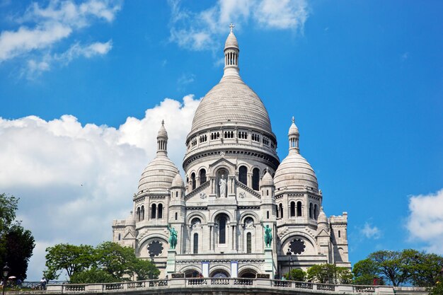 Foto basílica do sacro coração, paris, frança