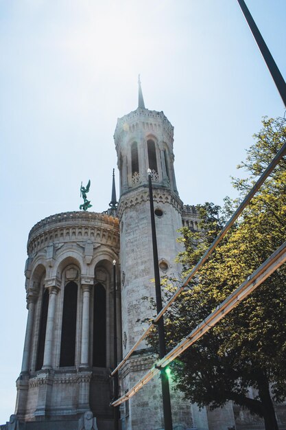 Basílica de Notre Dame de Fourviere en Lyon Francia