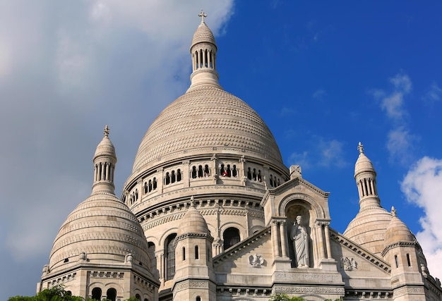 Basílica de Sacre Coeur en Montmartre, París, Francia.