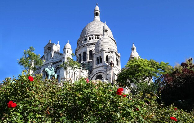 La basílica Sacre Coeur París Francia