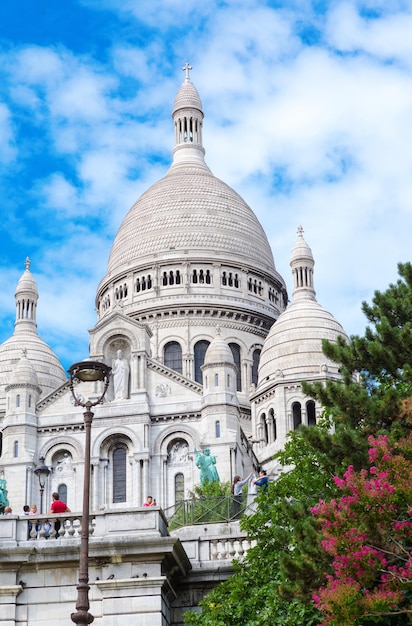 Basílica de Sacre Coeur en París. Francia.