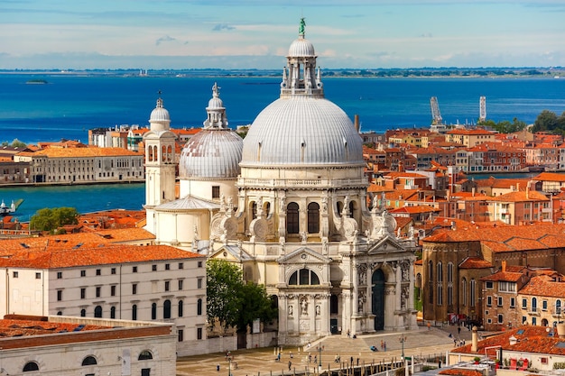 Basílica Santa Maria della Salute en Venecia Italia